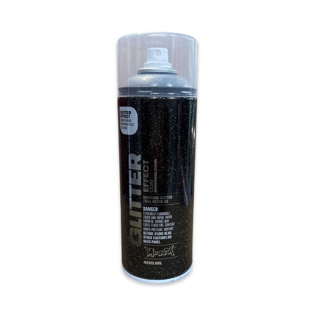 MONTANA EFFECT - GLITTER - SILVER TRANSPARENT - 400ML- Glow