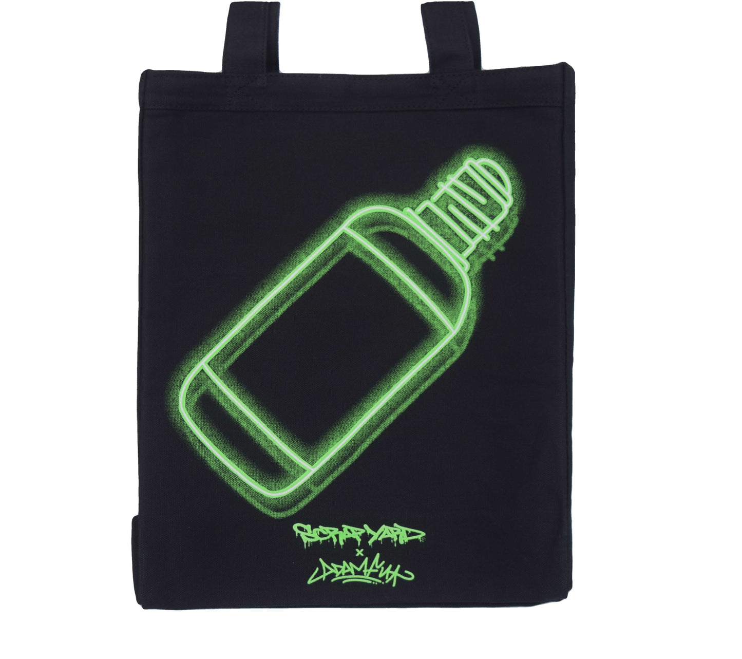 NEON GREEN MOP TOTE
